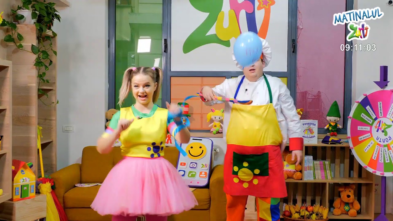 Matinalul Zurli - o emisiune educativa si distractiva pentru copii I Gasca Zurli