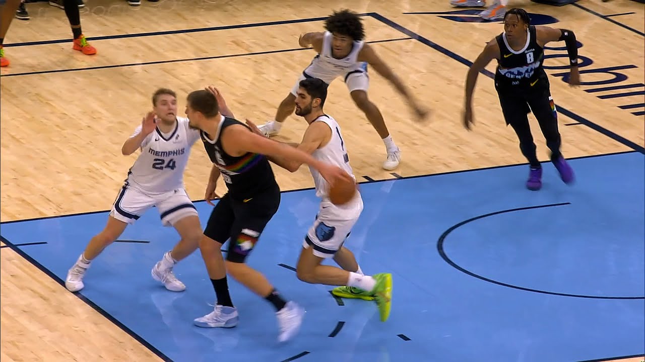 역대급으로 남을 어시스트 나왔습니다 ㄷㄷ | NBA 덴버 VS 멤피스