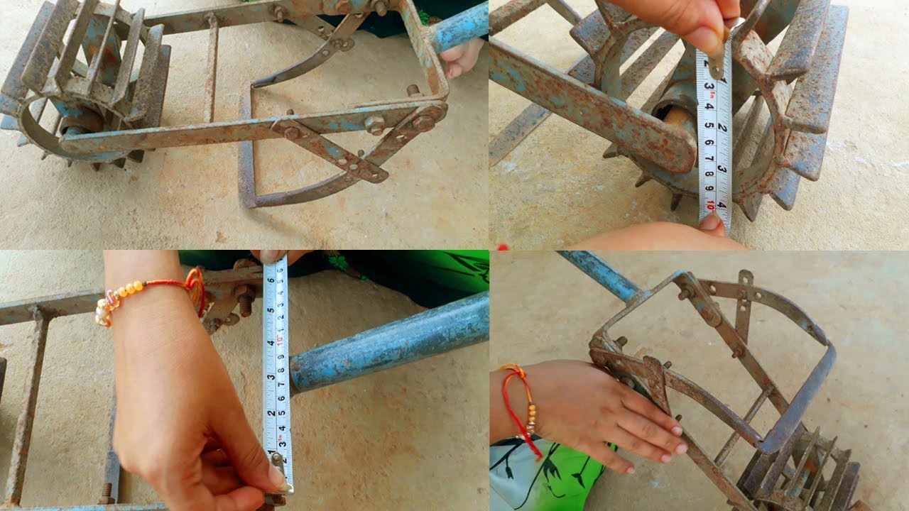 खरपतवार हटाने की जोरदार मशीन कैसे बनाते है | How to make a weed remover machine