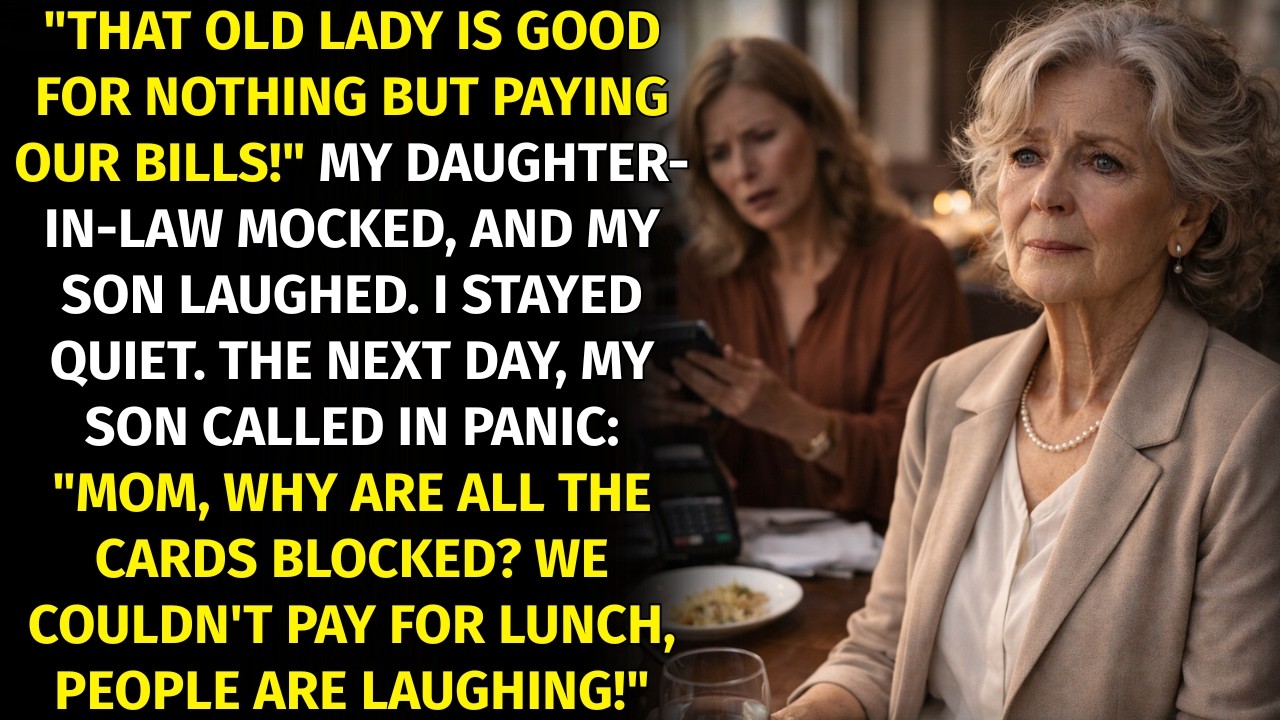 Why Are All The Cards Blocked My Mother-In-Law And I Couldn’t Pay For Lunch