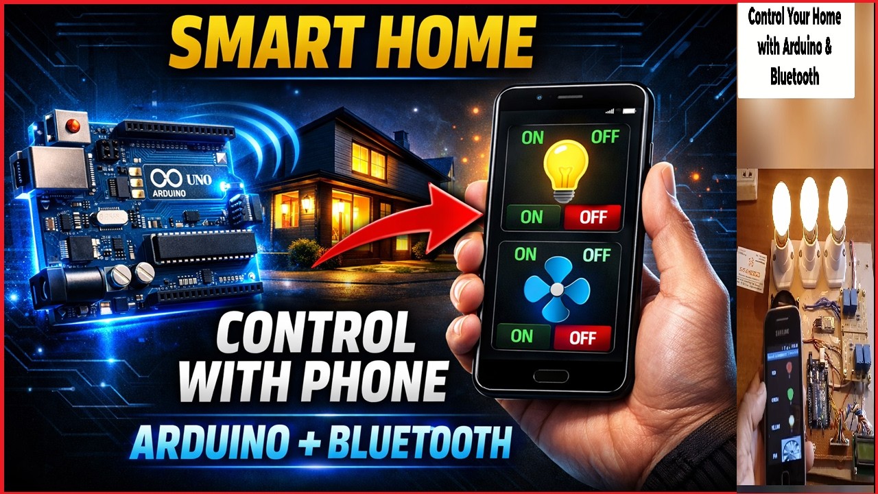 Arduino Based Home Automation Using Bluetooth Android Smartphone