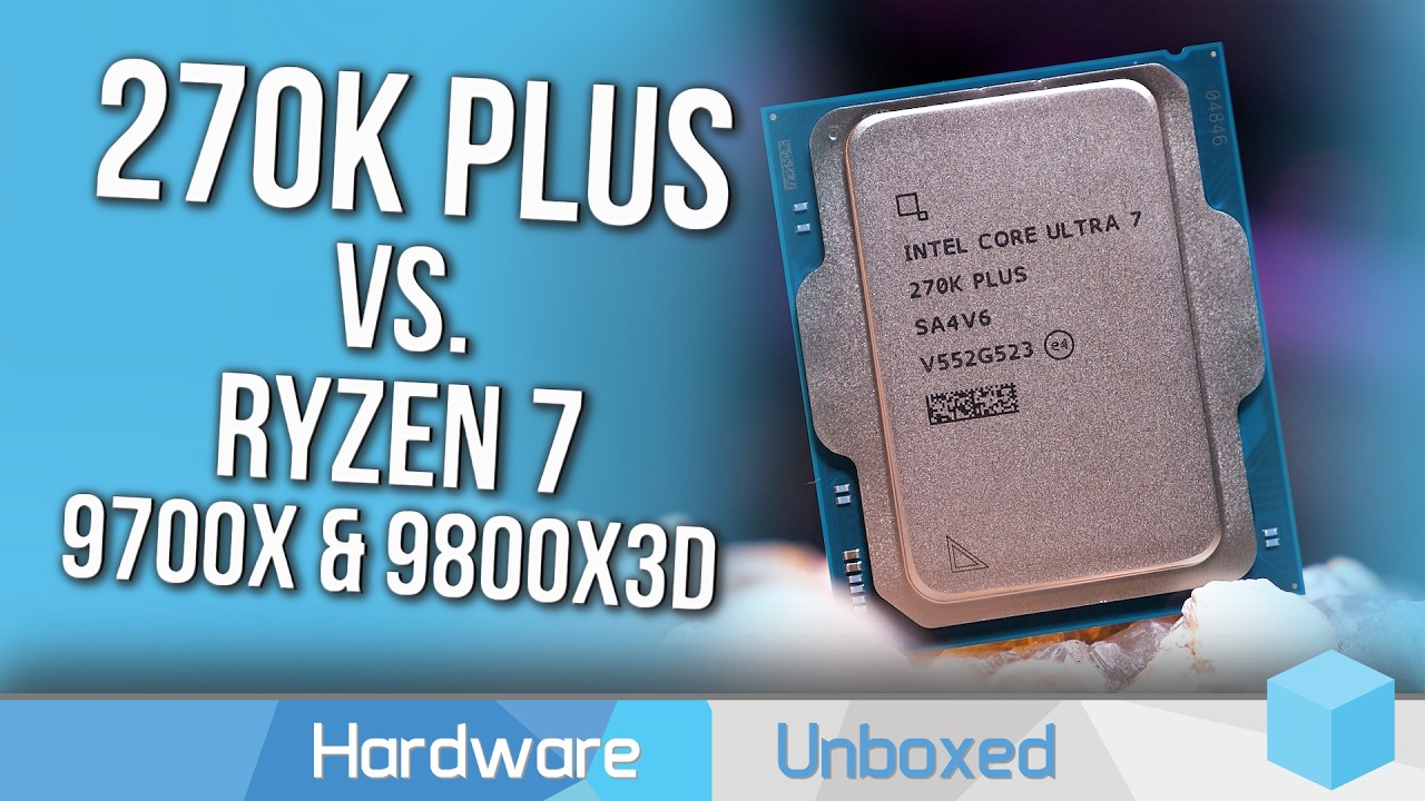 У AMD могут быть проблемы! &mdash; Intel Core Ultra 7 270K Plus против 9700X, 9800X3D и других процессоров