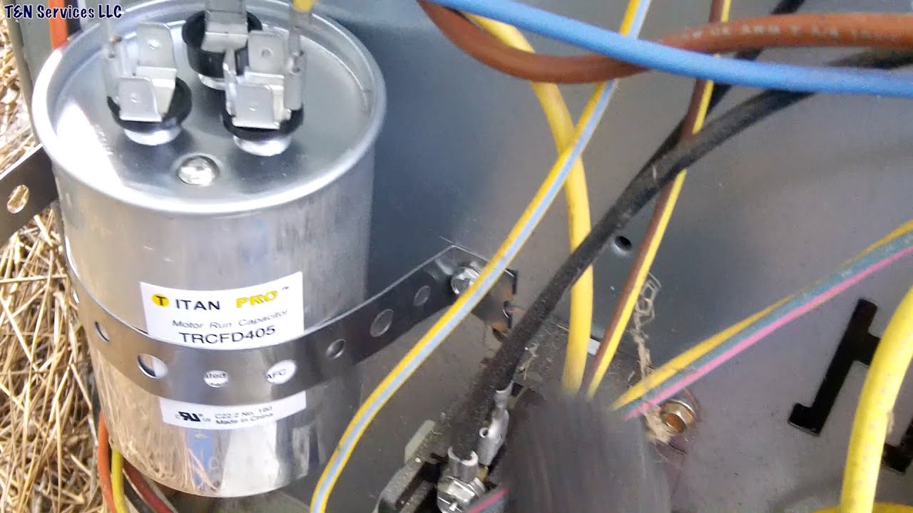 Bad HVAC Run Capacitor With A Bad Ending