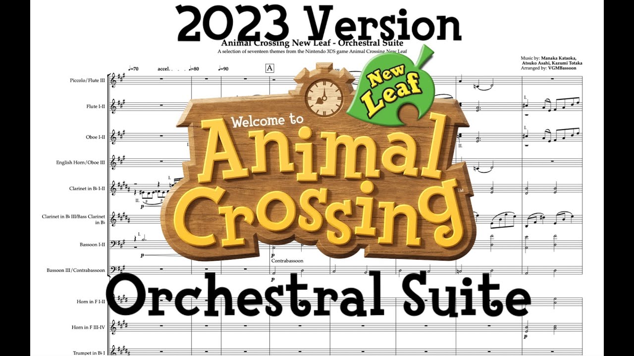Animal Crossing New Leaf - Orchestral Suite (2023 - Full Version)