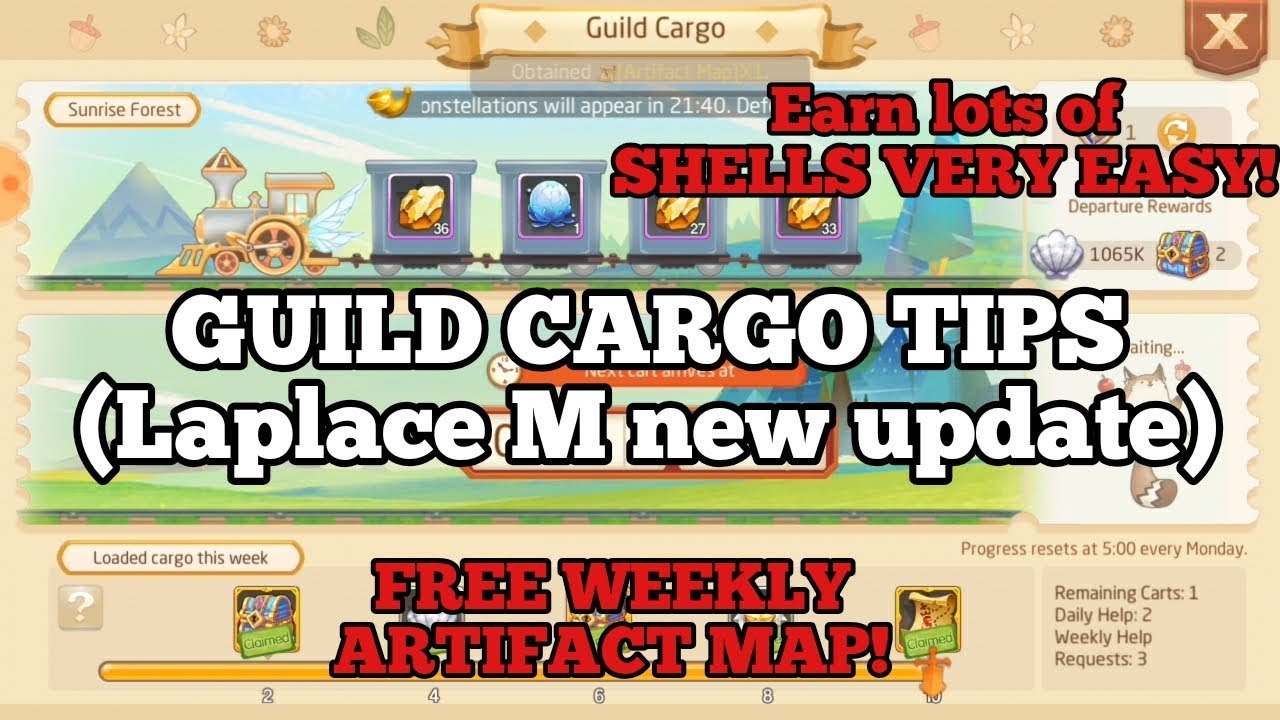 GUILD CARGO TIPS! - Tales of Wind | Laplace M