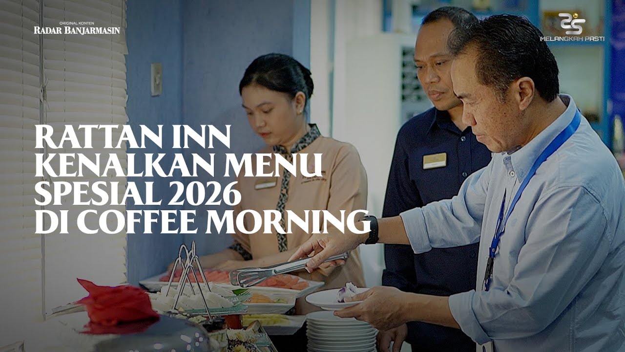 Coffee Morning di Radar Banjarmasin, Rattan Inn Kenalkan Menu Andalan Awal 2026