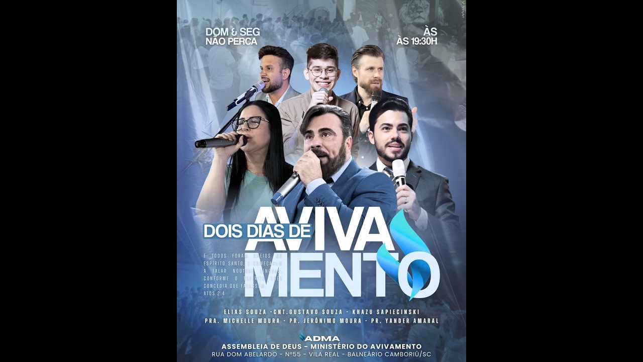 IGREJA ADMA | Balneário Camboriú -  2 dias de Avivamento.