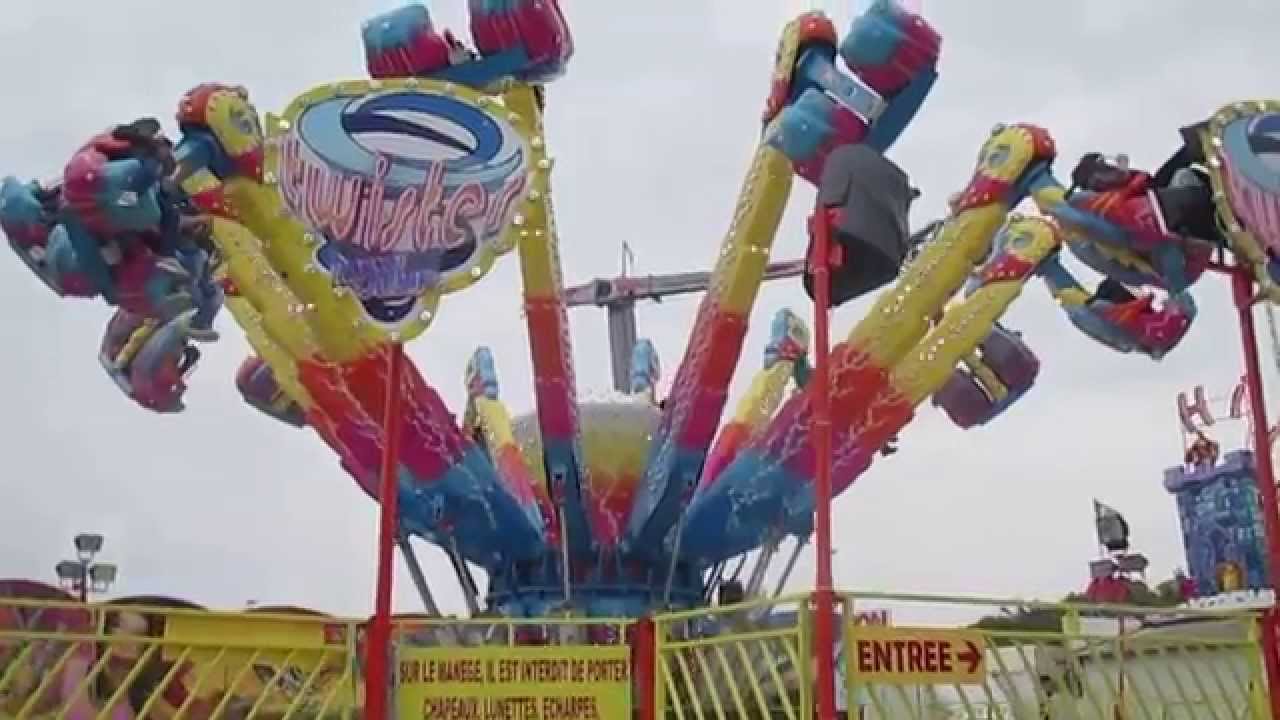 Twister Maxi Jump offride Foire de Mai - Metz 2015.