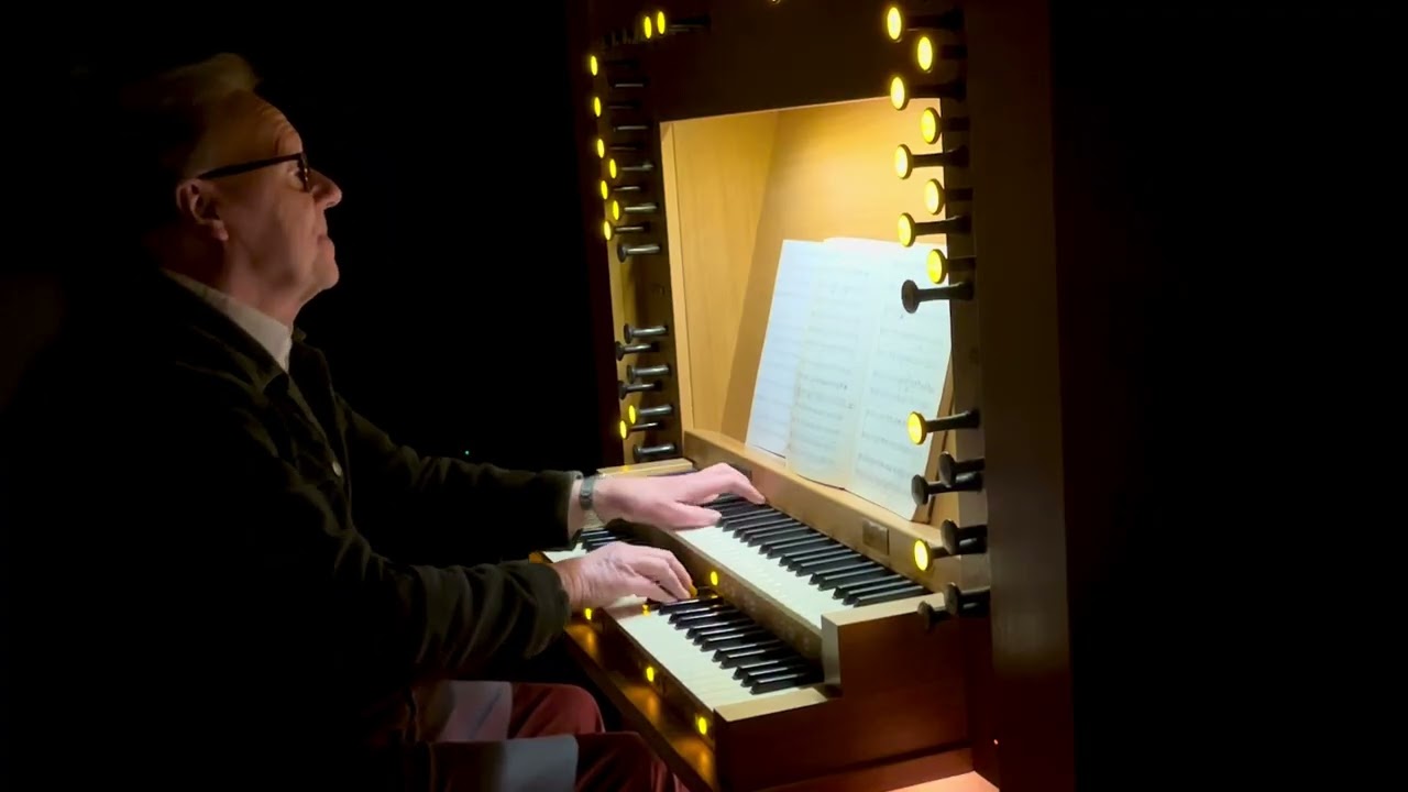 Mannenkoor lied “Knielen” - Hans Trip orgel - lied Apostolisch Genootschap - Apgen