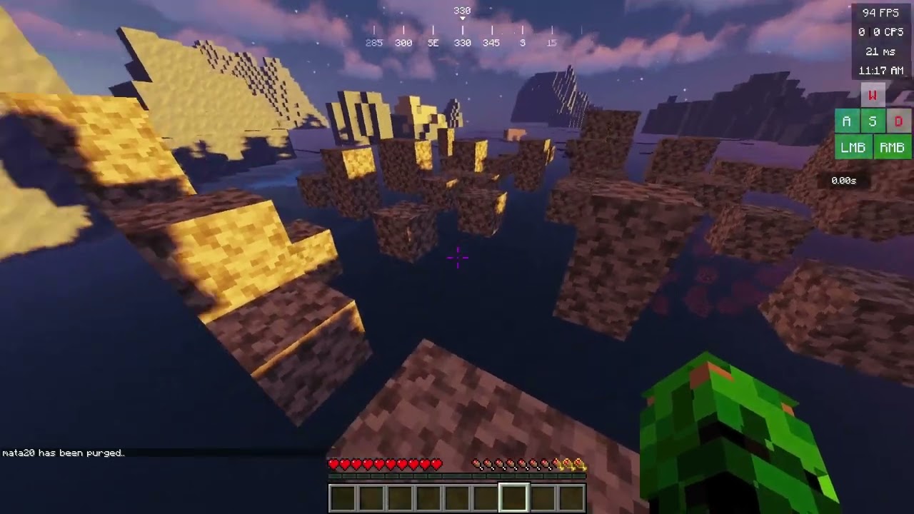 Minecraft, ale šikanují nás přírodní pohromy