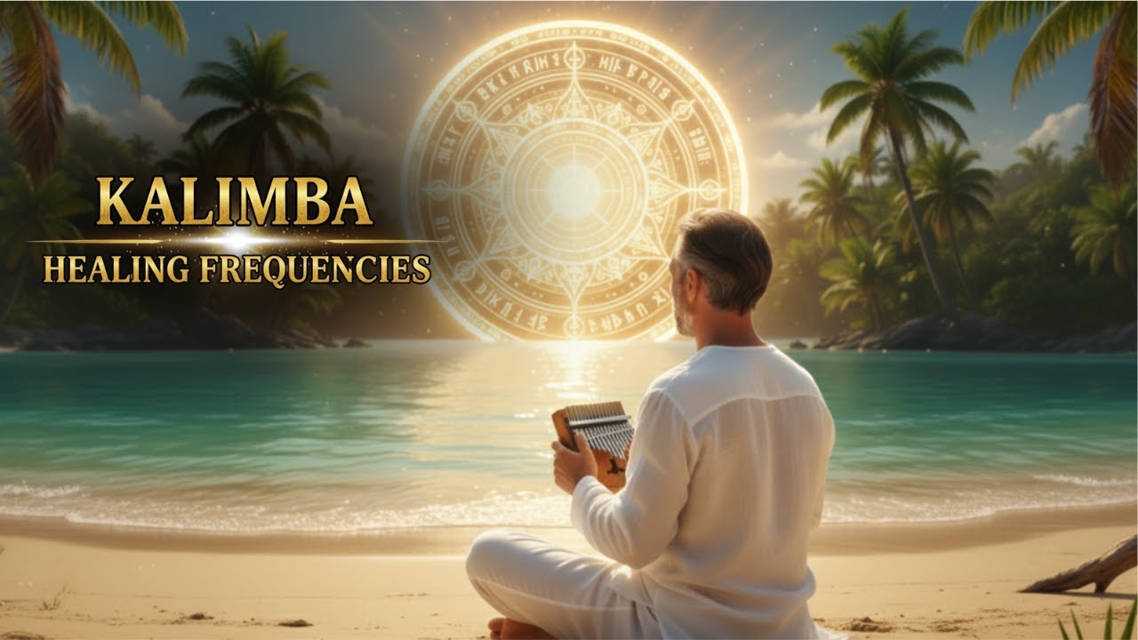 HEALING FREQUENCIES & KALIMBA | 432Hz + 528Hz + 963Hz | Deep Emotional & Spiritual Healing