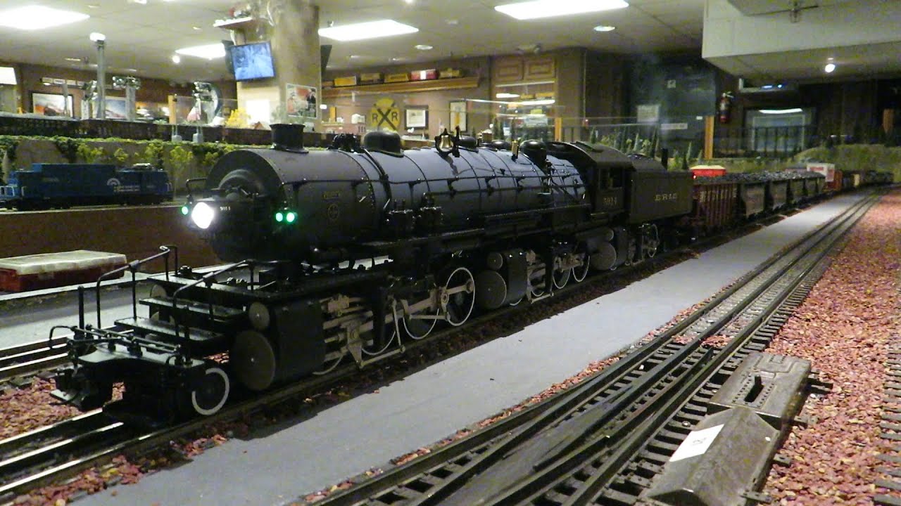 San Diego 3 Railers Lionel Erie Triplex manifest freight action
