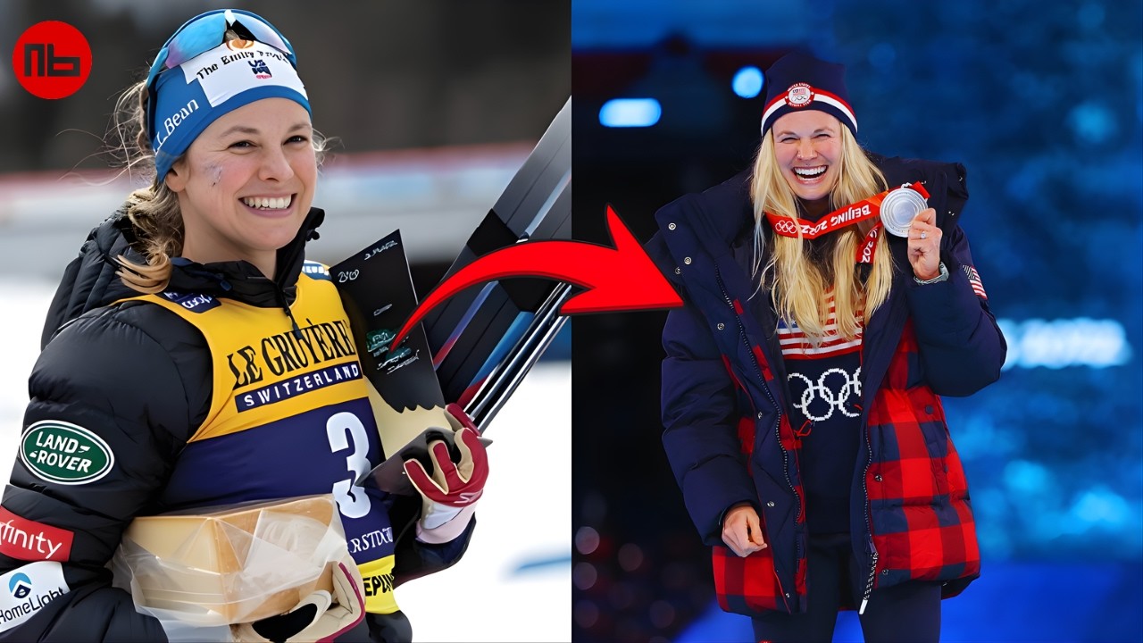 Jessie Diggins Injury Update | Jessie Diggins Collapses in Pain After Winning Olympic Bronze