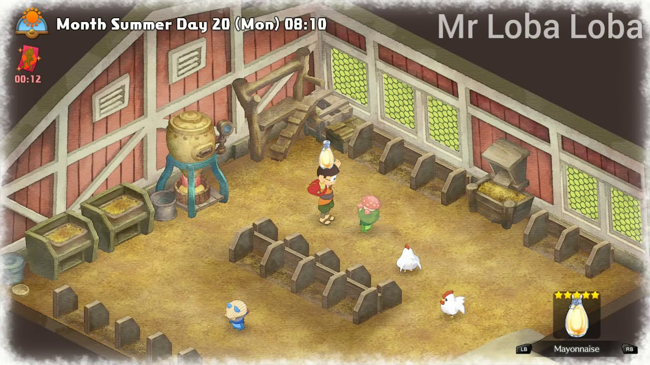 DORAEMON STORY OF SEASONS | Dibantu KOROPOKKUR pekerjaan makin mudah!!