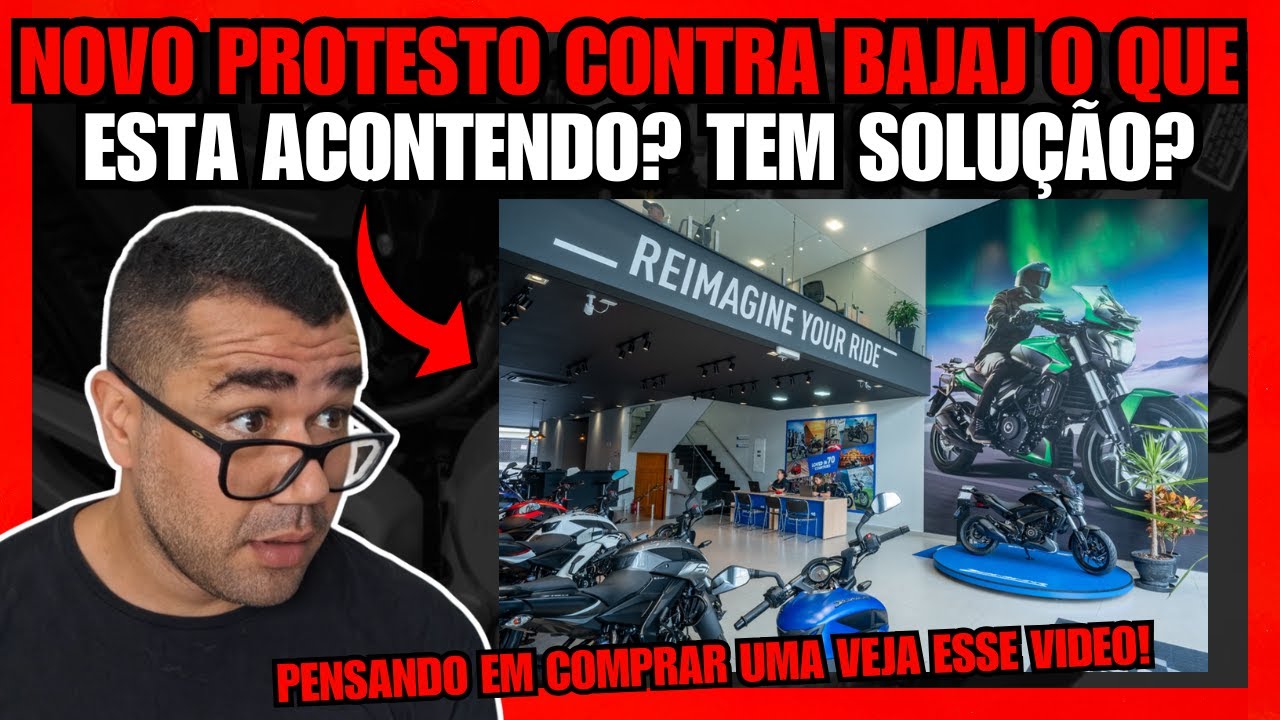 NOVO PROTESTO MOTOS BAJAJ O QUE ESTA HAVENDO? QUAL SOLUÇÃO VALE A PENA COMPRAR?
