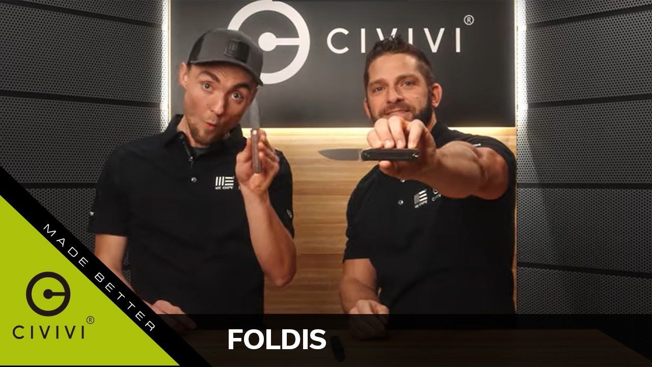 Civivi Foldis Double Detent Slip Joint by Ostap Hel