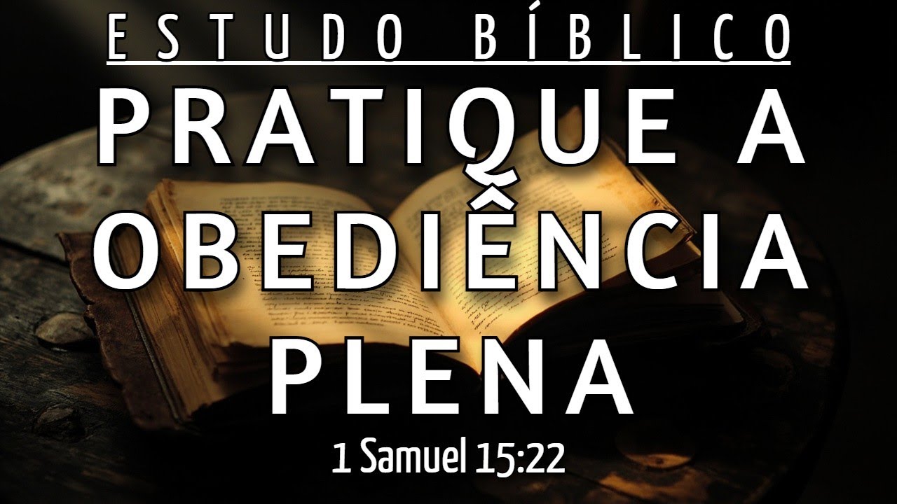 PARE DE NEGOCIAR COM DEUS E DESTRAVE A VIDA PLENA QUE ELE TEM PARA VOCÊ - 1 SAMUEL 15:22