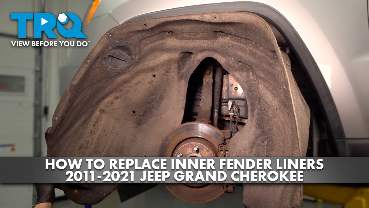 How to Replace Inner Fender Liners 2011-2021 Jeep Grand Cherokee
