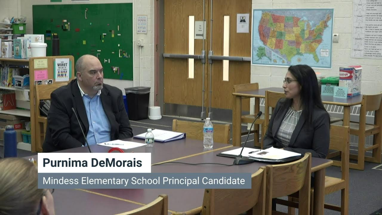 Candidate Community Forum March 23 2022 Interview Purnima DeMorais