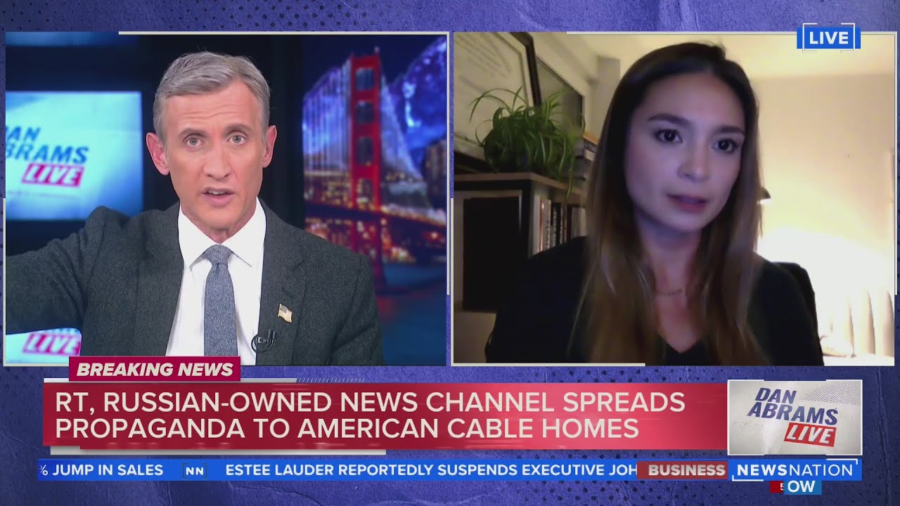 Liz Wahl on RT's coverage of the Russia-Ukraine crisis |  Dan Abrams Live