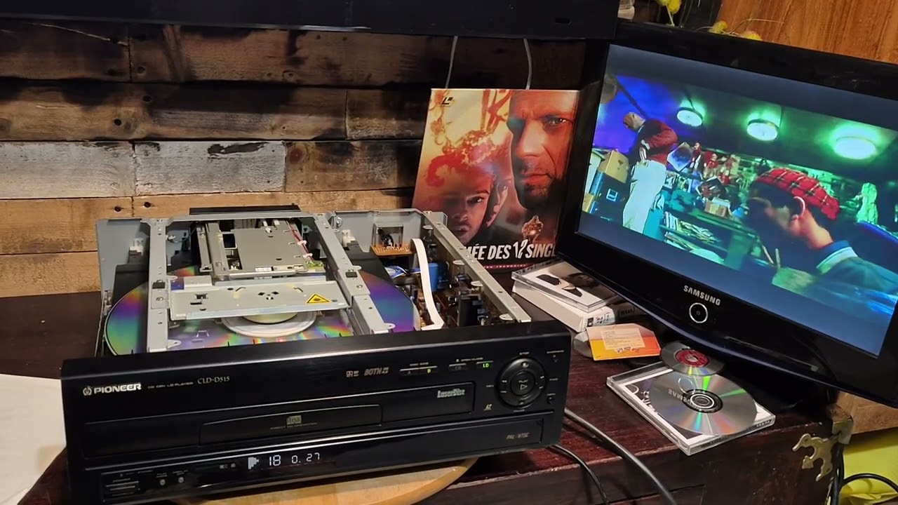 555 laserdisc Pioneer CLD-D515 