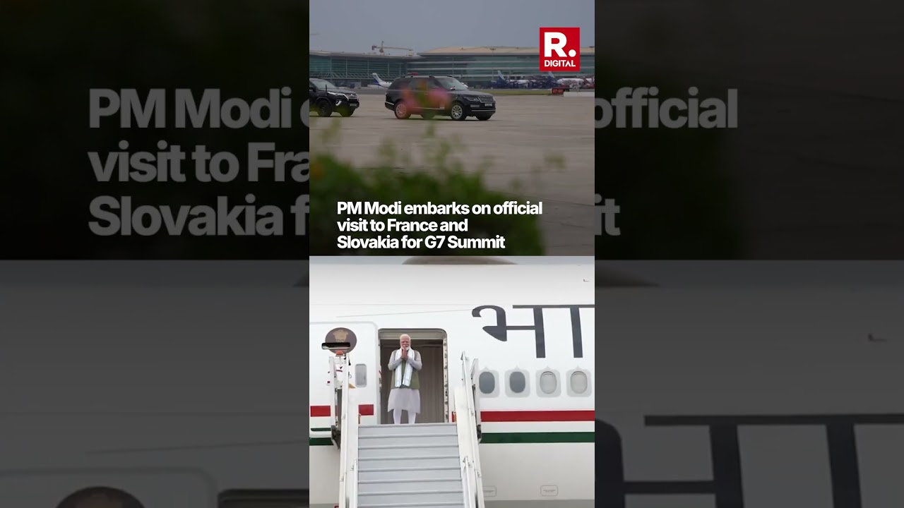 PM Modi Embarks on Official Visit to France and Slovakia for G7 Summit