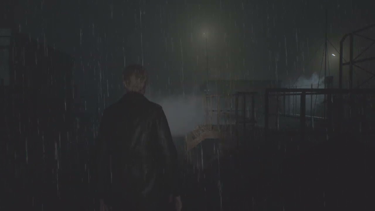 Hospital Rooftop Rain Ambience- Silent Hill 2 Remake