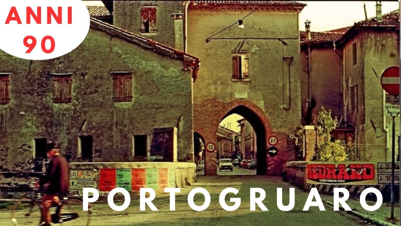 Portogruaro citt&agrave; sul Fiume Lemene video promozionale anni 90
