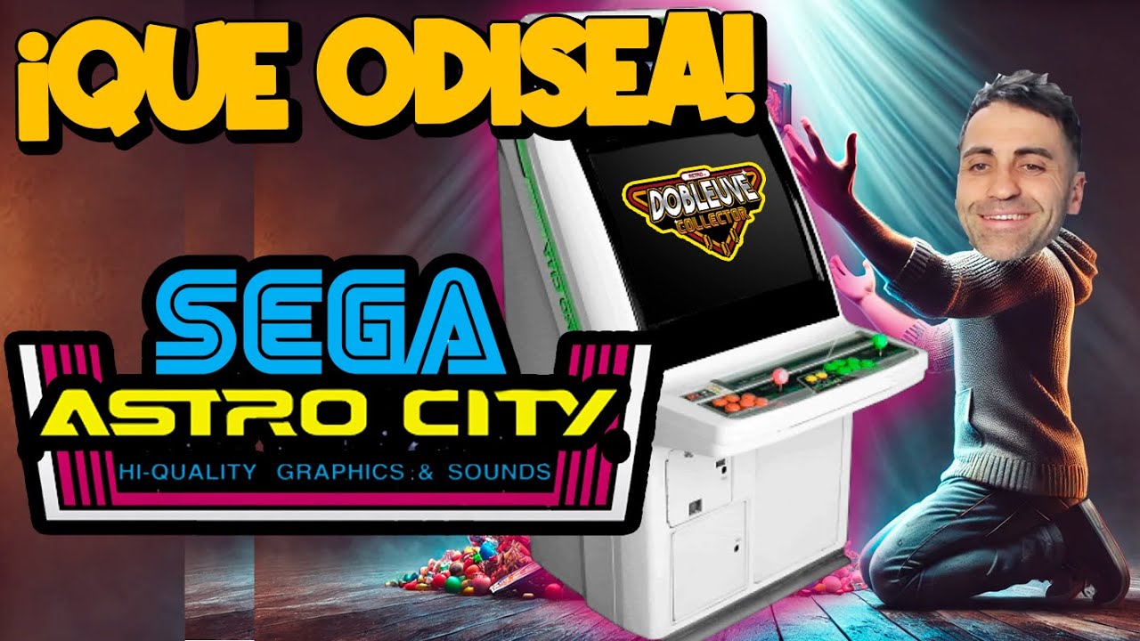 💥 ¡Mi SEGA ASTRO CITY! | La ODISEA de COMPRAR, RESTAURAR Y MEJORAR la MEJORA recreativa arcade