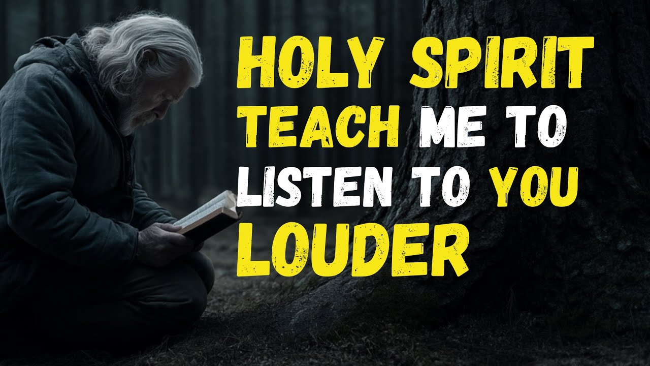 HOLY SPIRIT Show me Your VOICE When the NOISE of the WORLD is LOUD