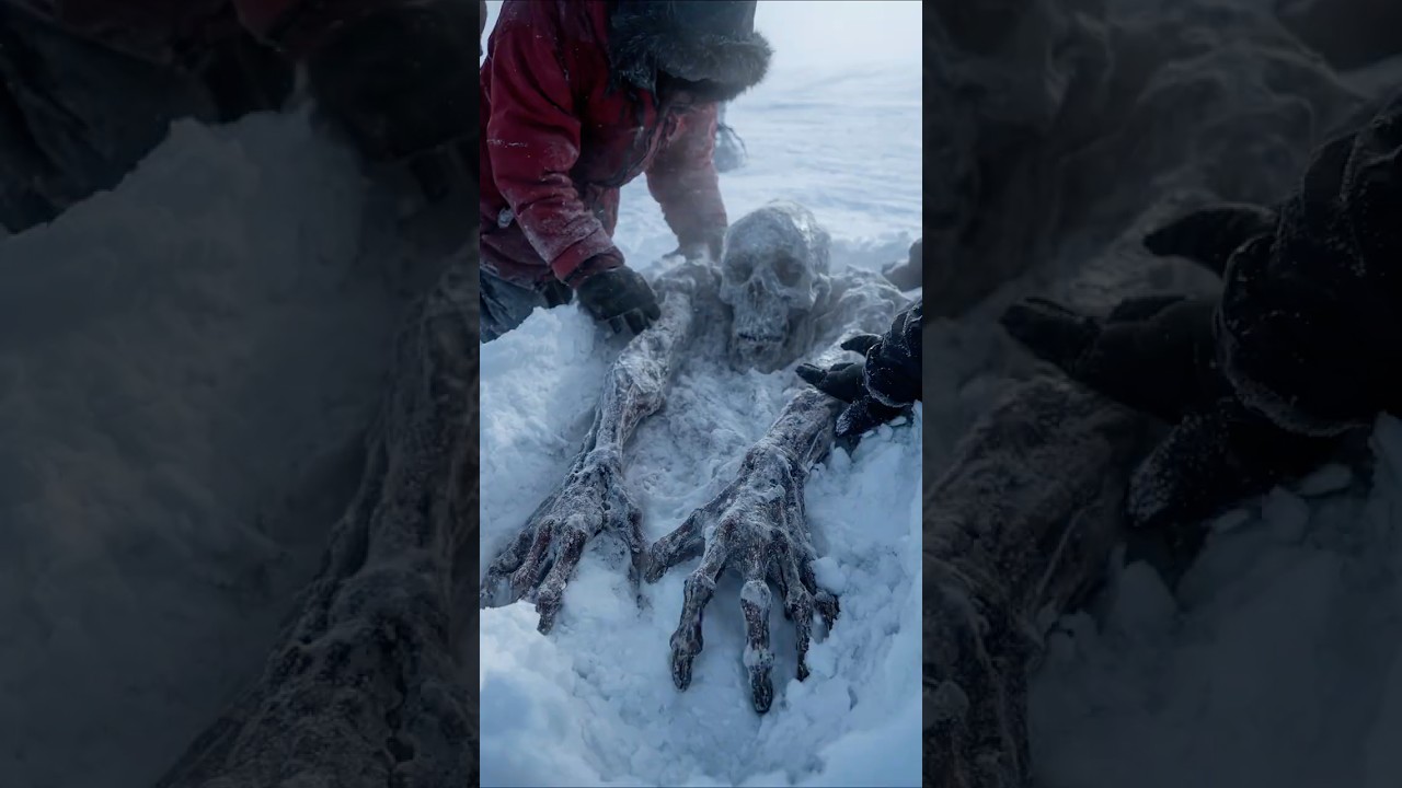 Frozen Creature With Human-Like Hands Found in Tundra