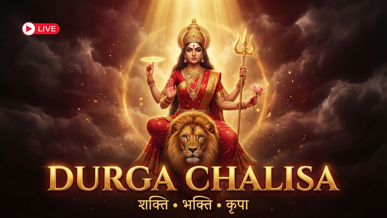 Tuesday Special DURGA CHALISA | Live Stream