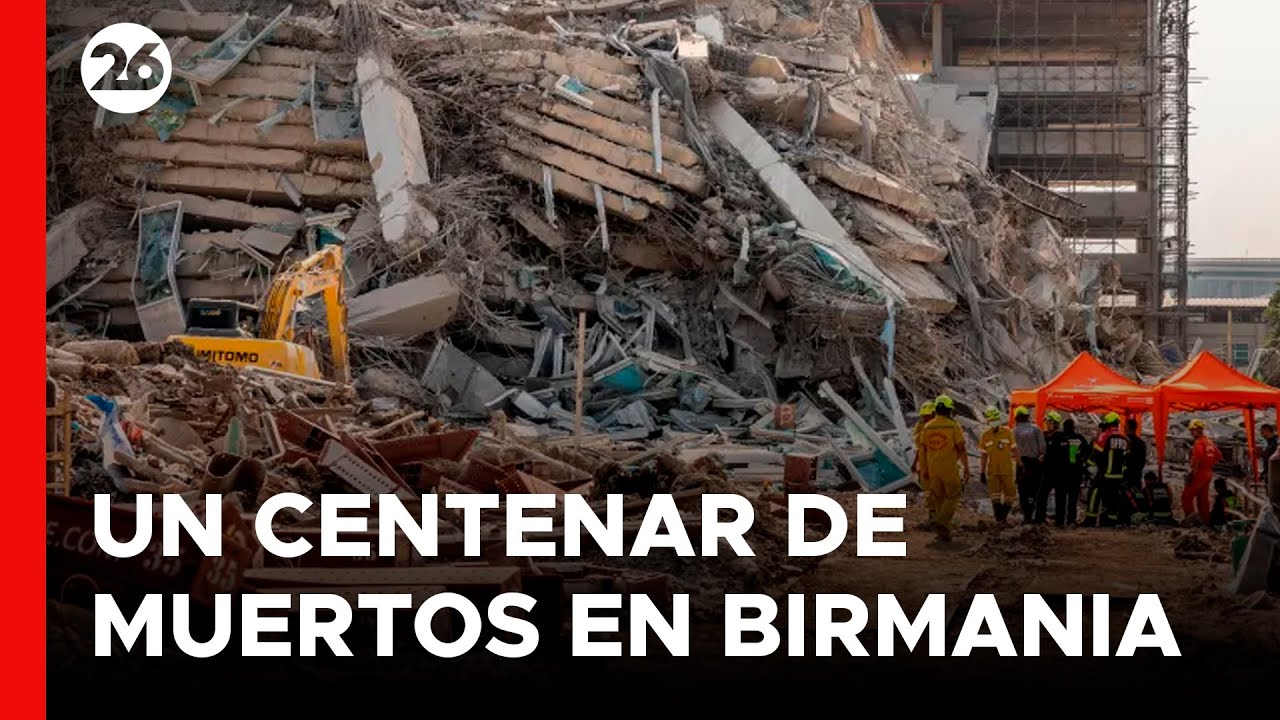 🚨 BIRMANIA |  Edificios DERRUMBADOS tras el terremoto de 7.7 que SACUDIÓ MYANMAR, CHINA Y TAILANDIA