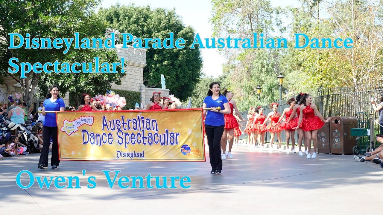 Disneyland Australian Dance Spectacular ! Take on the World! April 2018