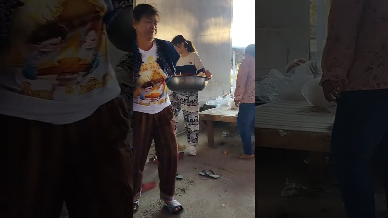 # ยกพาข้าวถวายพระจ้าวันนี้ทำบุญตักบาตร#