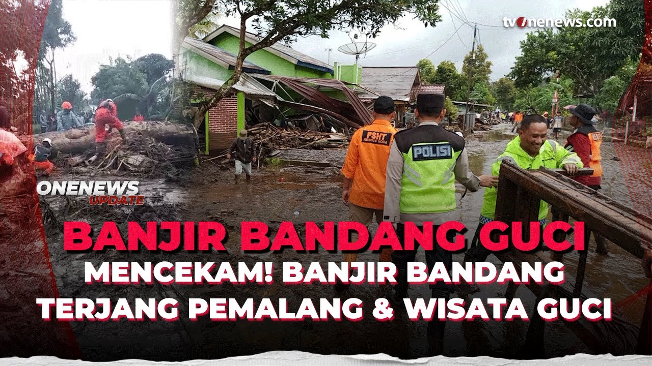 Banjir Bandang Gunung Slamet Rusak Pemukiman hingga Wisata Guci | OneNews Update