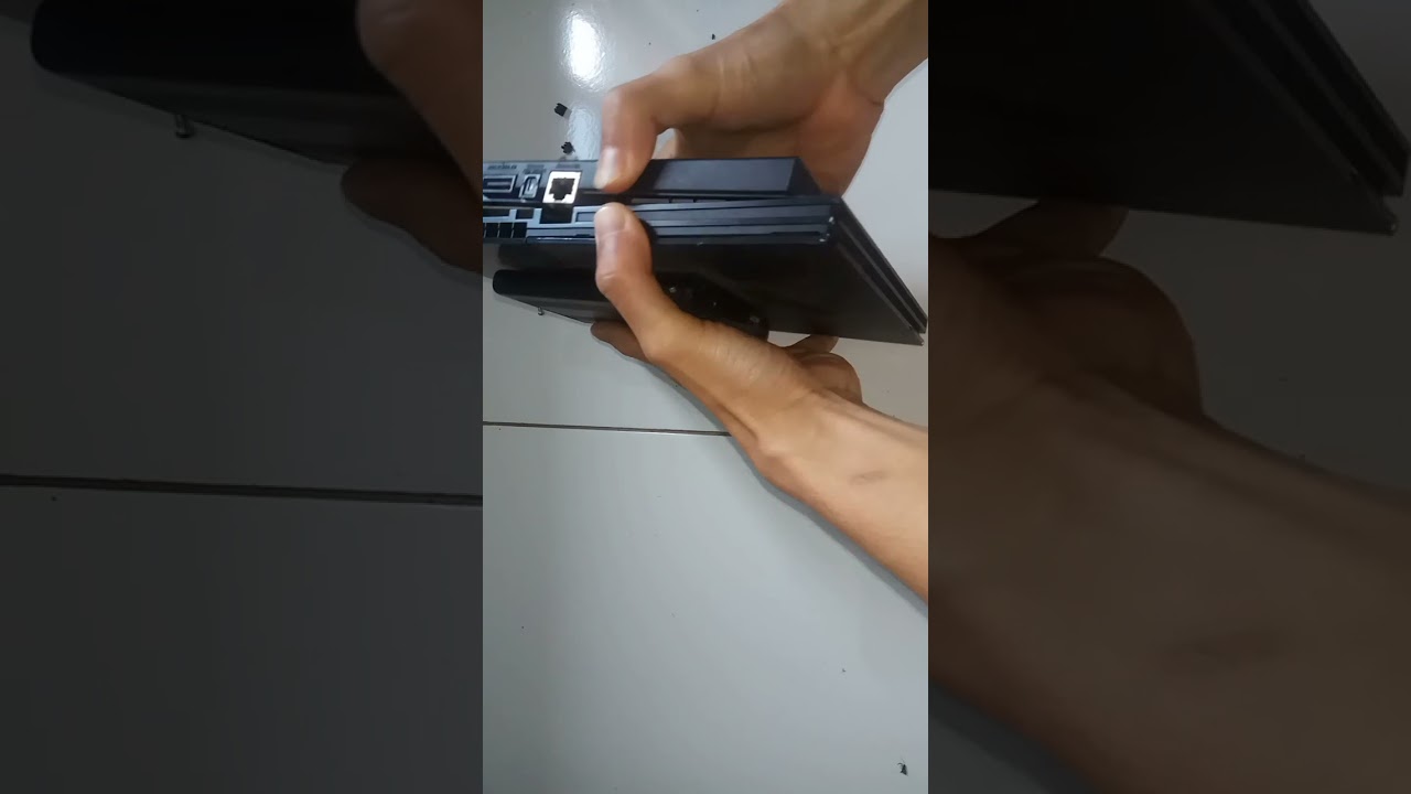 Buka kesing ps2 slim hardisk matrix #trending