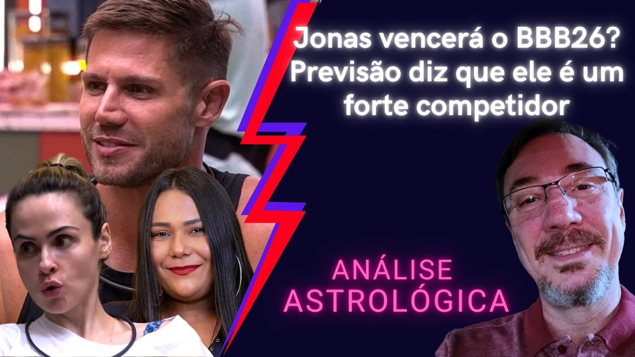 Jonas o “Papa-Provas”: Previsão Sobre o Jogador vencer o BBB26