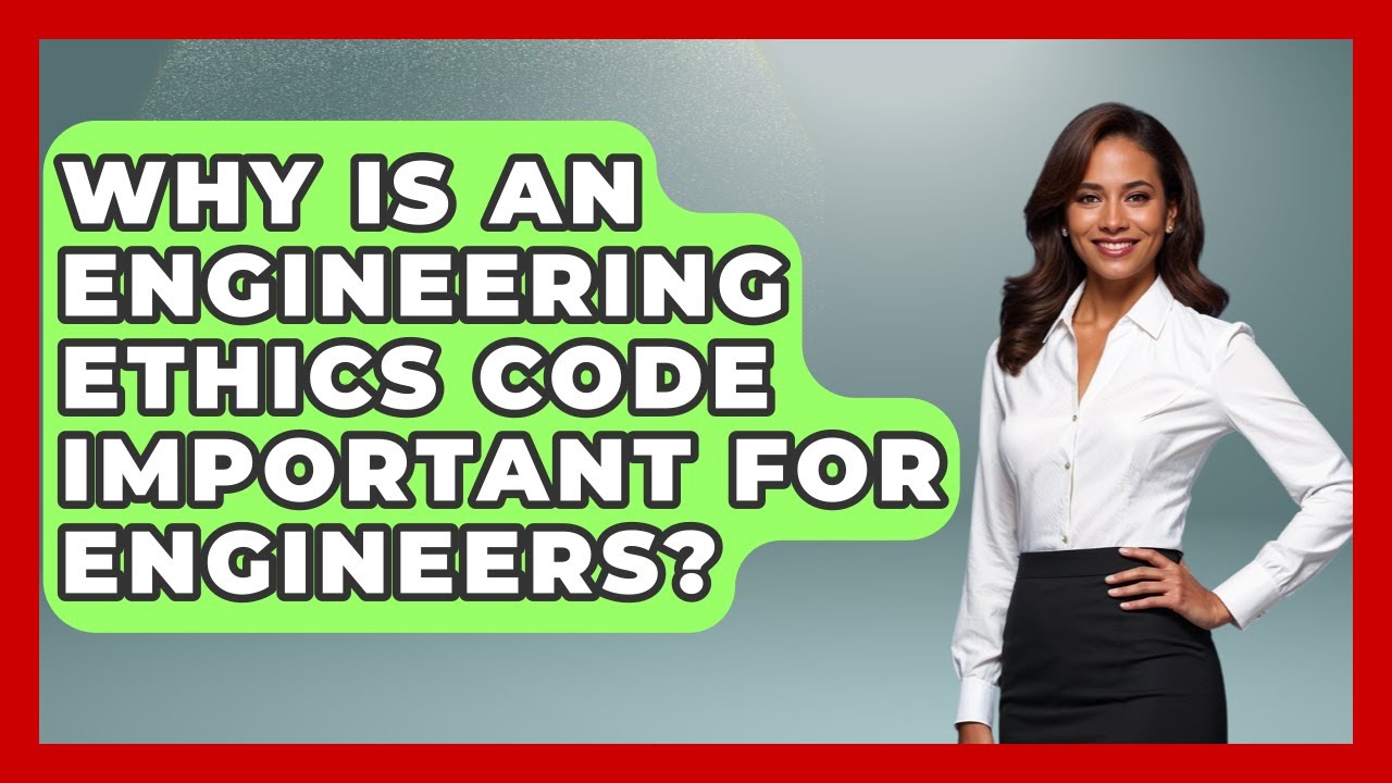 Why Is An Engineering Ethics Code Important For Engineers? | Mechanical Engineering Explained News