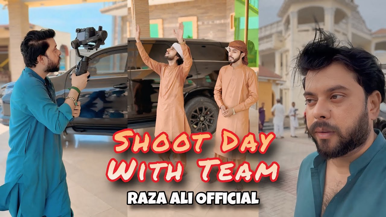 Shootday With Team | Rabiulawal Naat 2025 | RazaAliOfficial