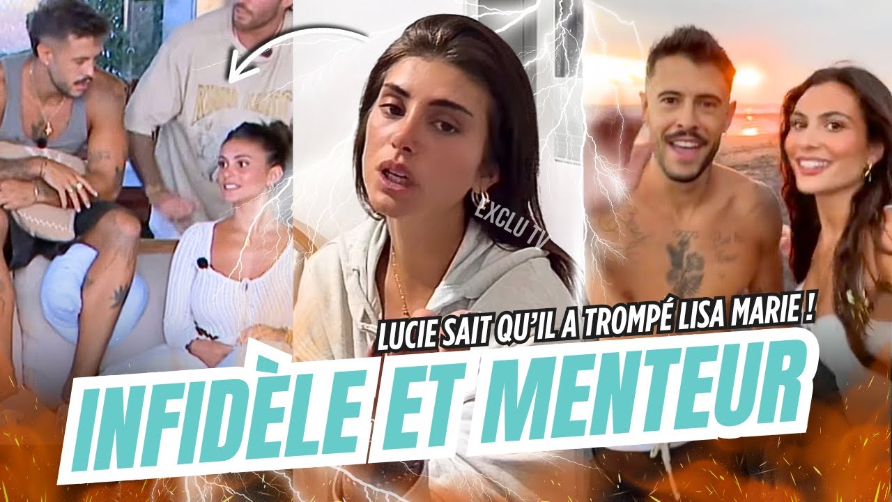 GABRIEL A TROMP&Eacute; LISA-MARIE DANS LA VILLA 10 😱💔 EMI, SA PR&Eacute;TENDANTE, BALANCE TOUT 🔞 C'EST LE CHOC !!