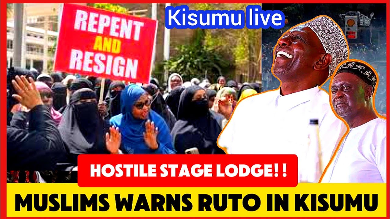 MUSLIMS IN SHOCK AT KISUMU STAGE LODGE AS PRESIDENT RUTO EMBARRASSES HIMSELF DURING IDD-UL-FITR !