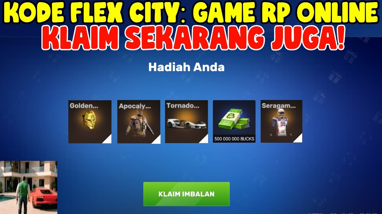 KODE REDEEM FLEX CITY GAME RP ONLINE TERBARU SEPTEMBER 2025 - NEW REDEEM CODE FLEX CITY 2025
