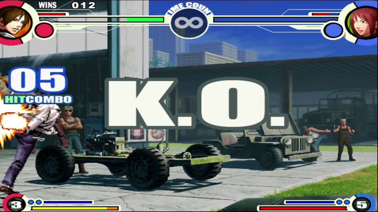 The King Of Fighters XI Endless Mode - EX Kyo Kusanagi