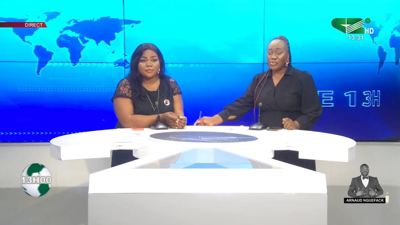 LE JOURNAL TÉLÉVISÉ BILINGUE 13H00 du Lundi 02/03/2026 - Canal 2 international