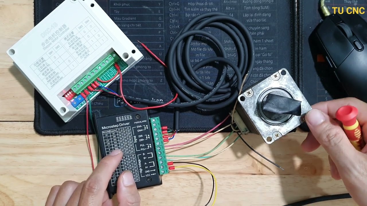 DKC 1B - Hướng Dẫn Test Nhanh Bộ Phát Xung
