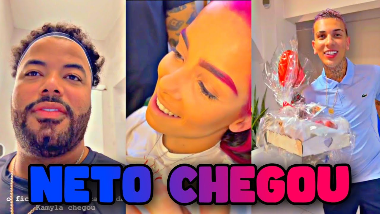 NETO CHEGOU PRA VER KAMYLINHA NO SALÃO😱