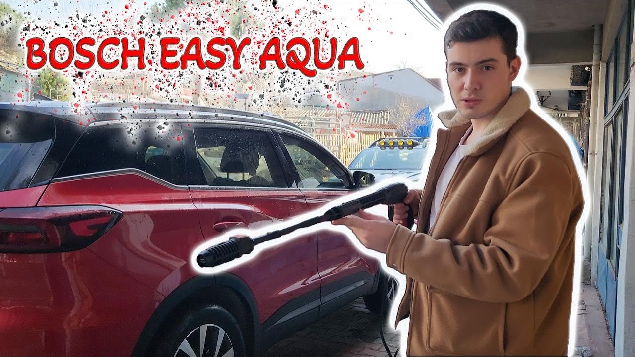 BOSCH Easy Aquatak Basınçlı Yıkama Makinesi | Kurulum ve Araba Yıkama Testi