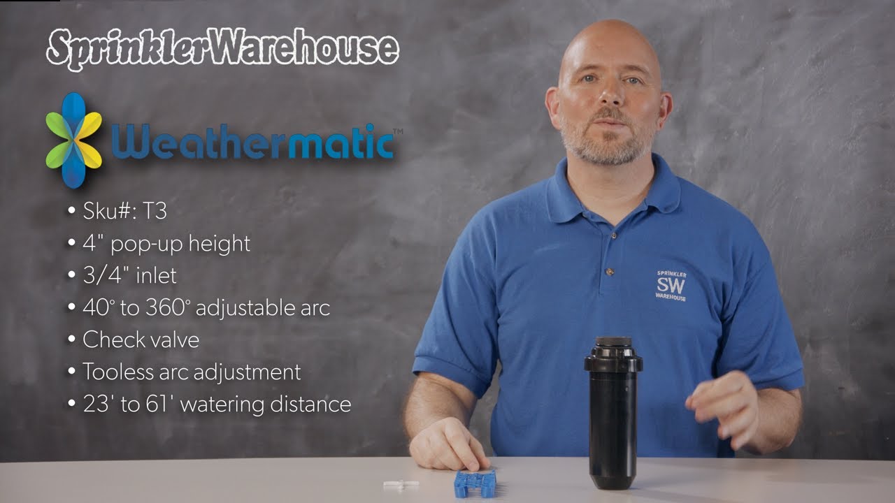 The Weathermatic T3 w/Check Valve