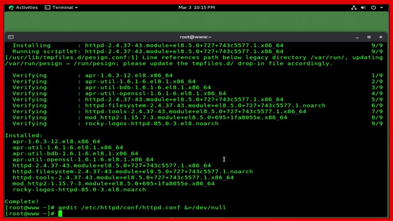 HAProxy - Configure HTTP Load Balancing Server in Rocky Linux 8.5